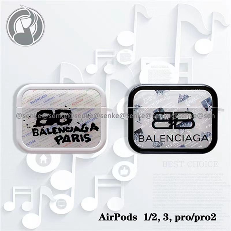Balenciaga Airpods pro2 Protective Case Cover hülle coqueairpods Waterproof Case