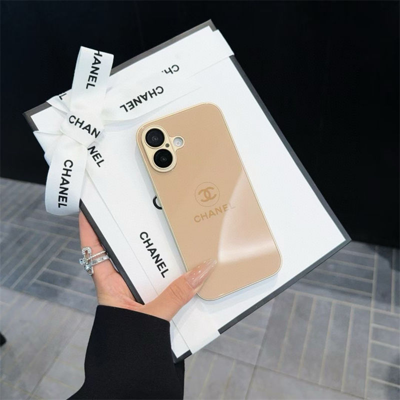 Chanel Luxury designer iPhone 16 plus 15 pro max cover