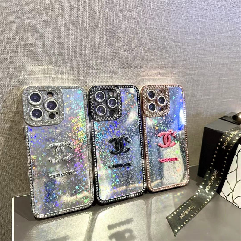 Chanel iPhone13/14/15 16 Pro Max Wallet Flip Case