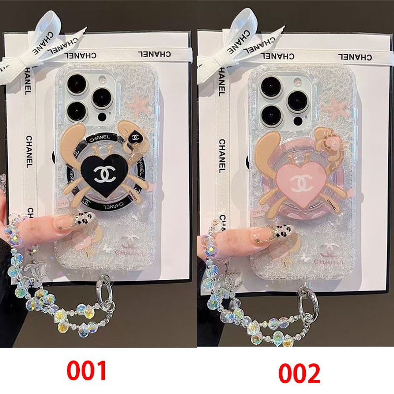 Chanel Luxury iPhone 16e 15 Pro max 14 13 Case Back Cover