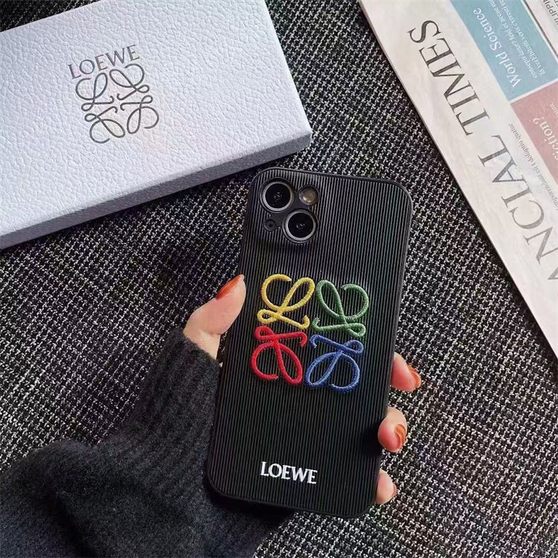 LOEWE original luxury fake case iphone16 pro max 17 cover