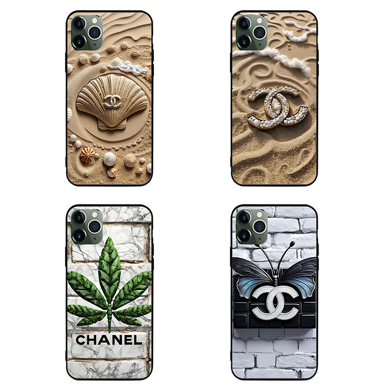 Chanel Luxury designer iPhone 16 15 14 17 case hülle