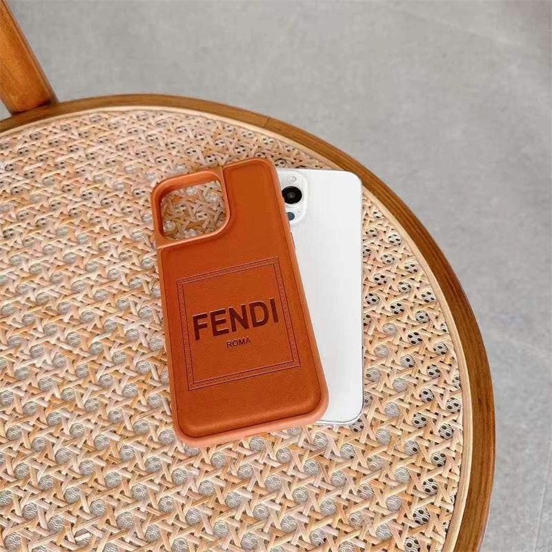 Fendi iphone 14 15 16 Custodia Hulle Funda