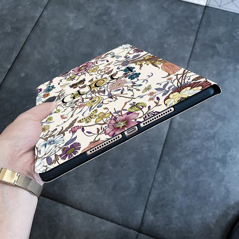 Gucci ipad pro 12.9 11inch 2024 caseleather back case