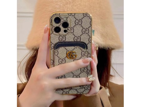 Gucci iPhone 14 Plus Case Chanel Galaxy Z Flip 4 Luxury Monogram Cover