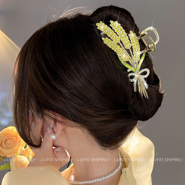 バンスクリップ ヘアクリップ ファッション ヘアクリップ 大きめ しっかりとまる