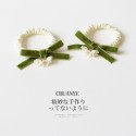 ヘアゴム 大人っぽい リボン おしゃれ ヘアアクセサリー 大人 上品 エレガント シンプル