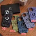 Burberry luxury monogram hollow cute case For iphone 14 Pro Max 13 12 11 cover 