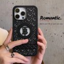 Burberry luxury monogram hollow cute case For iphone 14 Pro Max 13 12 11 cover 