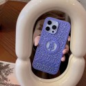 Burberry luxury monogram hollow cute case For iphone 14 Pro Max 13 12 11 cover 