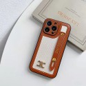 CELINE Luxury designer iPhone 15 plus 15 pro max 14 case coqueFashion Brand Full Cover housseLuxury Case Back Cover schutzhülleiphone 14 15 Custodia Hulle Funda
