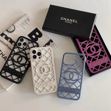 chanel Hollow-carved design CC iPhone 14 13 12  Pro Max case for lady Anti Slip Shockproof case Gift for Women Luxury Silicone Protective iphone xr xs Back Cover