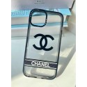 Chanel Dior luxury monogram clear bear cute case For iphone 14 Pro Max 13 12 11 cover 