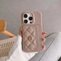 Chanel luxury galaxy s25ultra s23 + plus ultra s22 a54 5g leather card wallet bag monogram case for iphone 17pro 16 plus 15 14 pro max 13 12 11 cover