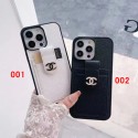 Chanel galaxy s24+ luxury iphone15 14 pro max 13 12 11 case card wallet galaxy s23 + plus ultra s22 leather bag monogram cover