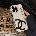 Chanel monogram pattern fashion brand case unique cover For iphone 14 Pro Max 13 12 11 cover