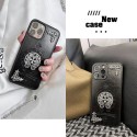 Chrome Hearts luxury cross monogram fashion learther black case For iphone 14 Pro Max 13 12 11 x xs xr 8 7 cover 