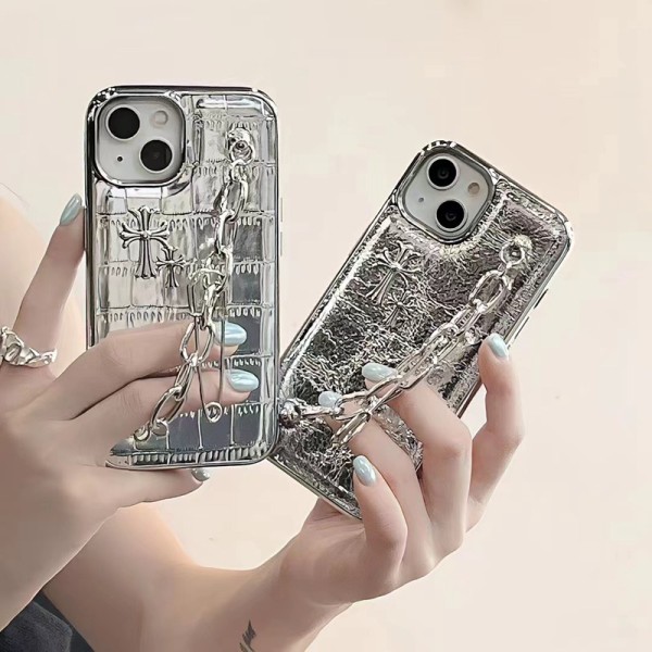 Chrome Hearts Luxury designer iPhone 15 14 case coqueLuxury iPhone 13/14/15 Pro max Case Back Cover coque  ledertascheoriginal luxury fake case iphone xr xs max 15/14/12/13 pro max shelliphone 14 15 Custodia Hulle Funda