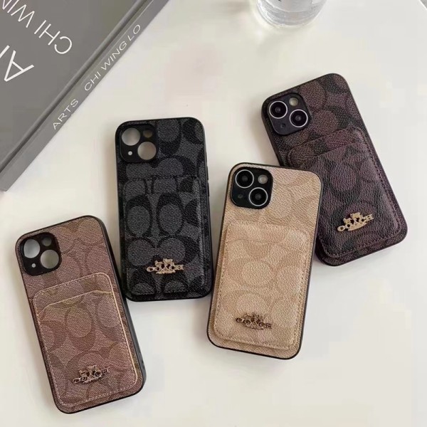 Coach Luxury designer iPhone 16 plus 15 pro max 16e 15 14 case coque coverLuxury iPhone 16 15 Pro max 14 13 Case Back Cover coque  ledertascheoriginal luxury fake case iphone16 pro max 14 15/15 16 plus pro max shelliphone 14 15 16 Custodia Hulle Funda