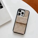 Coach luxury leather card monogram bag elegant back case For iphone 17 16 15 14 Pro Max iphone se3 13 Mini 12 11 SE2 7 8 X Xr Xs cover