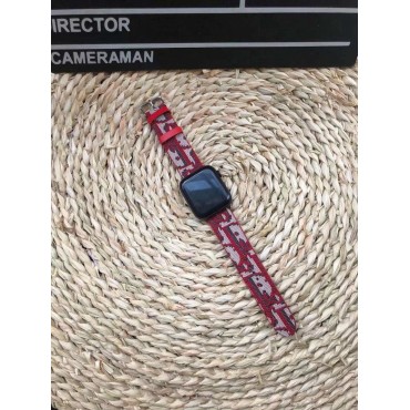 Dior Apple Strap Band Monogram Wristbands for Apple Watch 8/7/se2/ultra/SE/6/5/4/3/2/1 strap rope leather bands