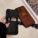 DIOR luxury leather card bag monogram elegant case For iphone 16pro 15 plus 15 14 Pro Max 16e Plus se3 13 Mini 12 Mini 11 SE2 7 8 X Xr Xs cover
