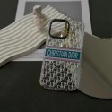 Chanel LV Dior luxury clear monogram cute shine case For iphone 14 Pro Max 13 12 11 cover 