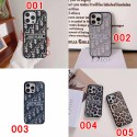 Dior luxury iphone 17pro 16 plus 1514 pro max case monogram print for iPhone 17air 16 15 14 13 12 11 cover