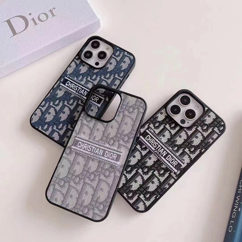 Dior luxury iphone 17pro 16 plus 1514 pro max case monogram print for iPhone 17air 16 15 14 13 12 11 cover