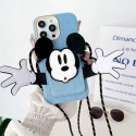 Disney Luxury designer iPhone 15 14 case coqueShockproof Protective Designer iPhone CaseFashion Brand Full Cover housseiphone 14 15 Custodia Hulle Funda