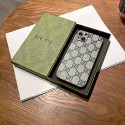 Gucci monogram GG monogram shine brand case cute cover For iphone 14 Pro Max iphone se3 13 Mini Iphone 12 11 SE2 7 8 X Xr Xs