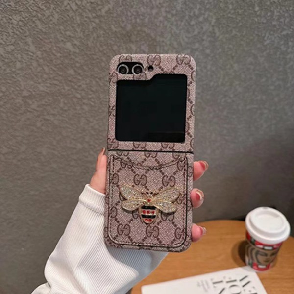 Gucci Galaxy Z Flip 3 4 5 5G Case coque hulleLuxury Case Back Cover schutzhülleFashion Brand Full Coveroriginal luxury fake case iphone 15/14 samsung s23 cover shell