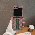 Gucci Galaxy Z Flip 3 4 5 5G Case coque hulleLuxury Case Back Cover schutzhülleFashion Brand Full Coveroriginal luxury fake case iphone 15/14 samsung s23 cover shell
