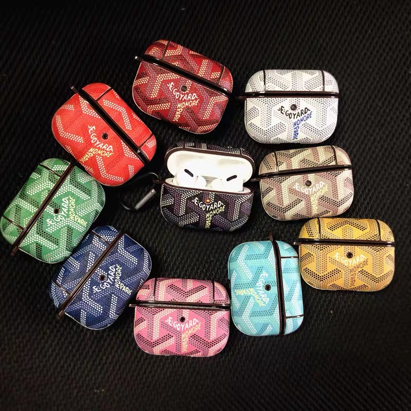 Goyard Charging Case  schutzhülle Replacement Compatible with AirPod 1st 2nd 3rd 4rd pro 2nd  Luxury Designer Airpods 4 pro2 4 3 2 Protective Case Cover hülle coque  AirPods4 Case Custodia Hulle Funda  Wireless Charging Airpods4 pro 4 2 3 1 Earbuds Case