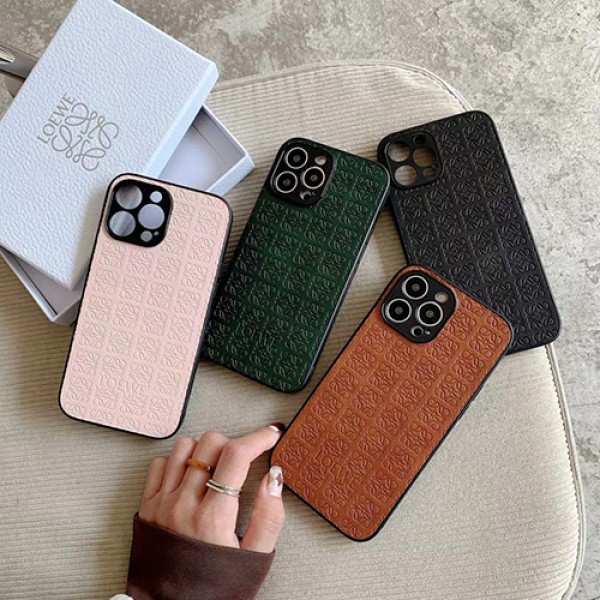 LOEWE Luxury designer iPhone 15 plus 15 pro max 14 case coqueLuxury iPhone 15 Pro max 14 Case Back Cover coque  ledertascheFashion Brand Full Cover housseiphone 14 15 Custodia Hulle Funda