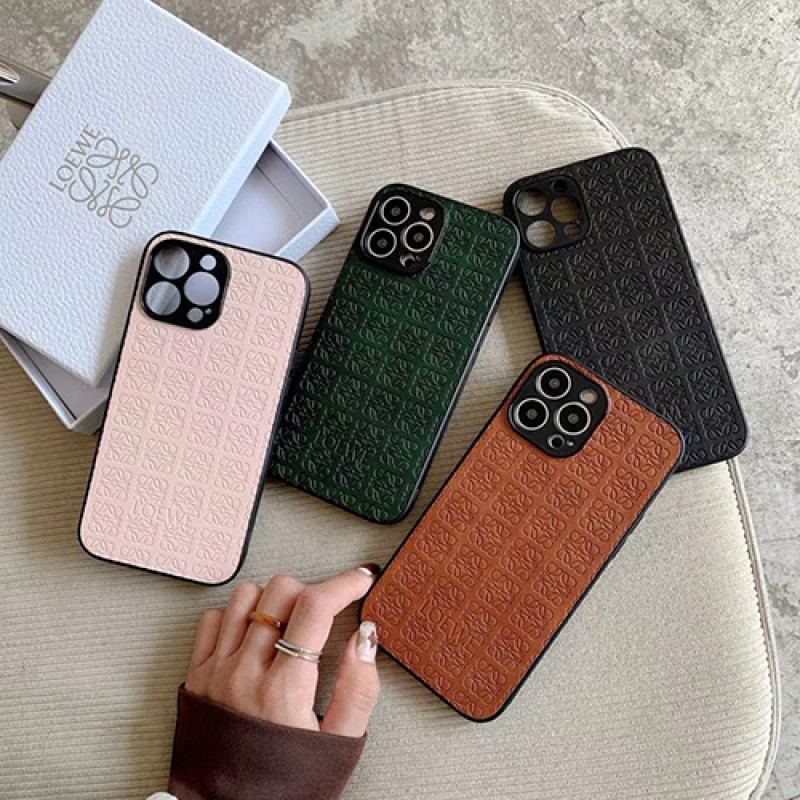LOEWE Luxury designer iPhone 15 plus 15 pro max 14 case coqueLuxury iPhone 15 Pro max 14 Case Back Cover coque  ledertascheFashion Brand Full Cover housseiphone 14 15 Custodia Hulle Funda