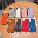 Loewe monogram pattern cute fashion case elegant brand cover For iphone 14 Pro Max iphone se3 13 Mini Iphone 12 11 SE2 7 8 X Xr Xs