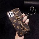 Louis Vuitton chain iphone 14 14 pro max 14 plus 13 12 pro max case monogram brand cool modern style cover for women ladies men