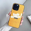 LV Supreme luxury iphone 14 pro max case colorful monogram classic co-brand 13 12 11 cover