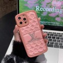 LV luxury monogram soft cute case For iphone 14 Pro Max 13 12 11 cover 