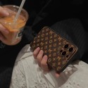 Louis Vuitton iphone 14 pro max 13 12 pro max plating monogram luxury case LV modern style cover for women ladies men