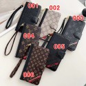 LV Gucci luxury leather strap card notebook monogram elegant iphone 14 Pro Max Plus 13 12 11 case cover