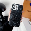 LV iPhone 14 pro max Plus 13 12 case leather card monogram cover designer shell for Women Girls
