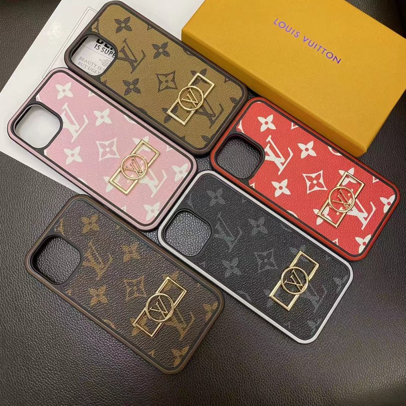 LV luxury leather cute classic monogram soft jacket case For iphone 14 Pro Max 13 12 11 X XS XR 8 7 Plus cover