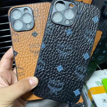 Mcm iPhone 15/14/13/12/11 PRO Max xr/xs case hülle CoverLuxury iPhone 15 Pro max 14 Case Back Cover coque  ledertascheiPhone13/14/15 Pro Max Wallet Flip Caseiphone 14 15 Custodia Hulle Funda