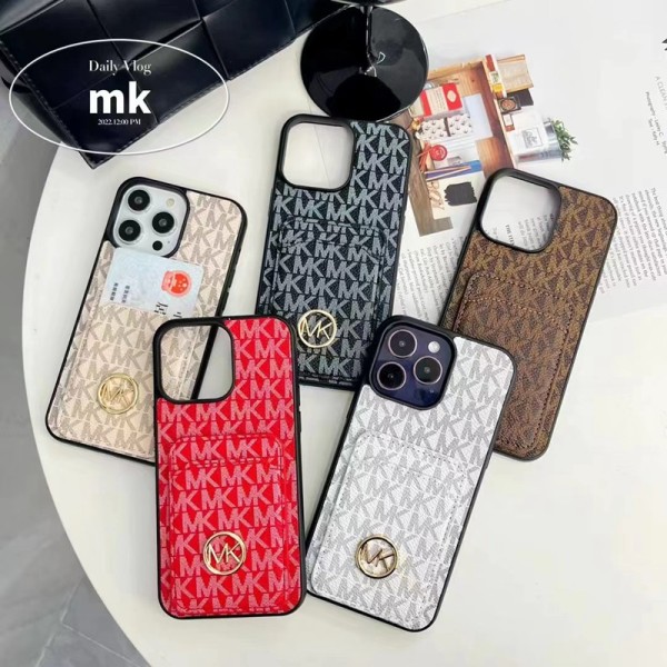 MK Luxury iPhone 16 15 Pro max 14 13 Galaxy S24/S23 Case Back Cover coque ledertascheiPhone13/14/15 16 Pro Max Wallet Flip CaseLuxury Case Back Cover schutzhülleiphone 14 15 16 Custodia Hulle Funda