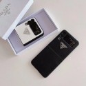 Prada leather Galaxy Z Fold 4 3 2 Case Samsung Z flip 4 3 2 5G Case Shookproof Protection Stylish Girly Case for Samsung Galaxdy Z Fold 4 flip 4 5G 2022
