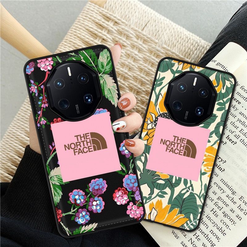 The North Face luxury monogram cute flower brand case For iphone 14 Pro Max Plus iphone se3 13 Mini Iphone 12 11 SE2 7 8 X Xr Xs galaxy a23 5g s22 + plus ultra a33 a53 a73 note20 xperia 5 1 10  iv ace iii 1 5 10 iii cover 