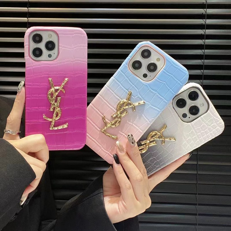 Ysl Luxury iPhone 13/14/15 Pro max Case Back Cover coque  ledertascheoriginal luxury fake case iphone xr xs max 15/14/12/13 pro max shellFashion Brand Full Cover housseLuxury Case Back Cover schutzhülle