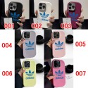 Adidas Luxury designer iPhone 16 plus 15 pro max 16 15 14 case coque coveriPhone 16 pro/16 plus/15/14/13/12/11 PRO Max xr/xs case hülle CoverLuxury iPhone 16 15 Pro max 14 13 Case Back Cover coque  ledertascheFashion Brand Full Cover housse